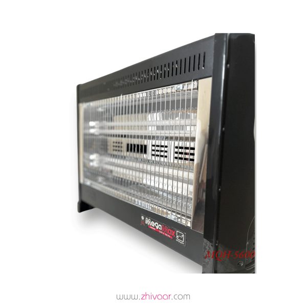 خرید بخاري برقي مگامکس مدل MQH-5600 رنگ مشکي
