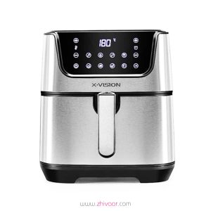 سرخ کن ايکس ويژن مدل AF-6075 رنگ استيل