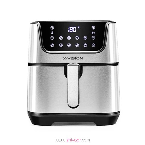 سرخ کن ايکس ويژن مدل AF-6075 رنگ استيل