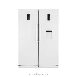 یخچال فریزر دوقلو دیپوینت مدل D4 رنگ سفید