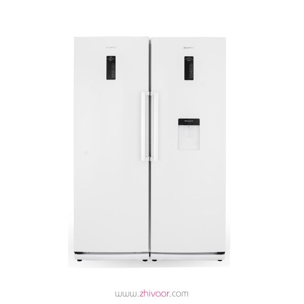 یخچال فریزر دوقلو دیپوینت مدل D5i رنگ سفید