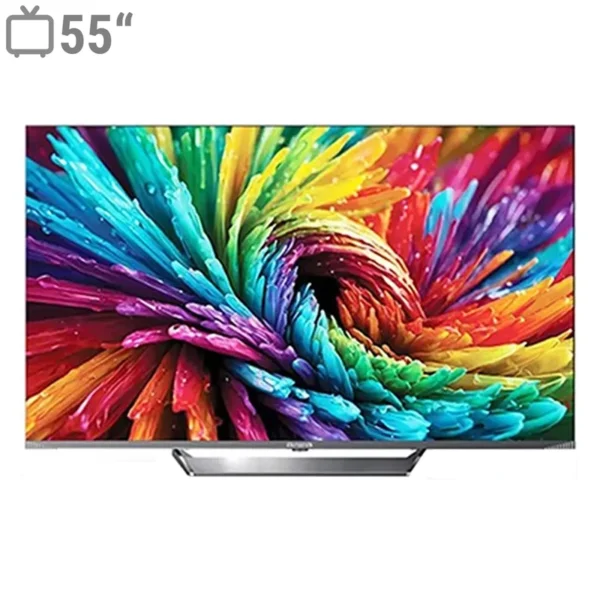 ال اي دي 55 اينچ آيوا مدل ZQ-FC3D55UHD رنگ سيلور گارانتي 24ماهه گاندو سرويس