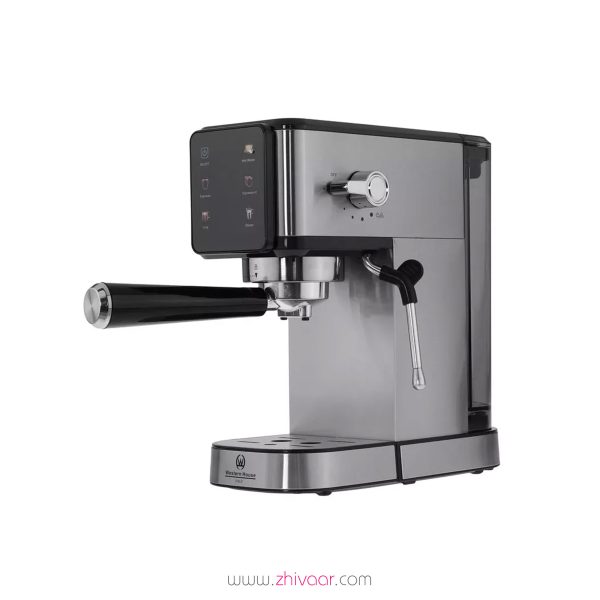 اسپرسو ساز وسترن هوس مدل WCM-8890 رنگ استيل مشکي