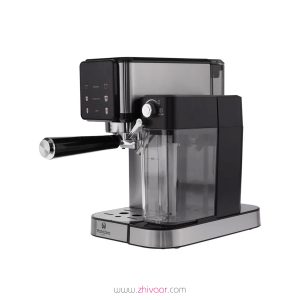اسپرسو ساز وسترن هوس مدل WCM-8895 رنگ استيل مشکي