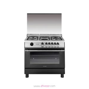 اجاق گاز تاکنوگلد مدل T-6911-BS رنگ مشکي استيل