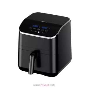 سرخ کن مديا مدل MF CN55D2 رنگ استيل مشکي