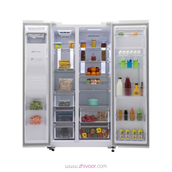 قیمت سايد باي سايد اسنوا مدل S1DI-M200-W رنگ سفيد