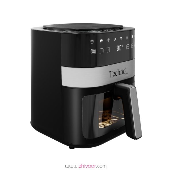 خرید سرخ کن تکنو مدل TE-454 رنگ مشکي