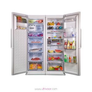 قیمت یخچال فریزر دوقلو دیپوینت مدل D4 رنگ سفید
