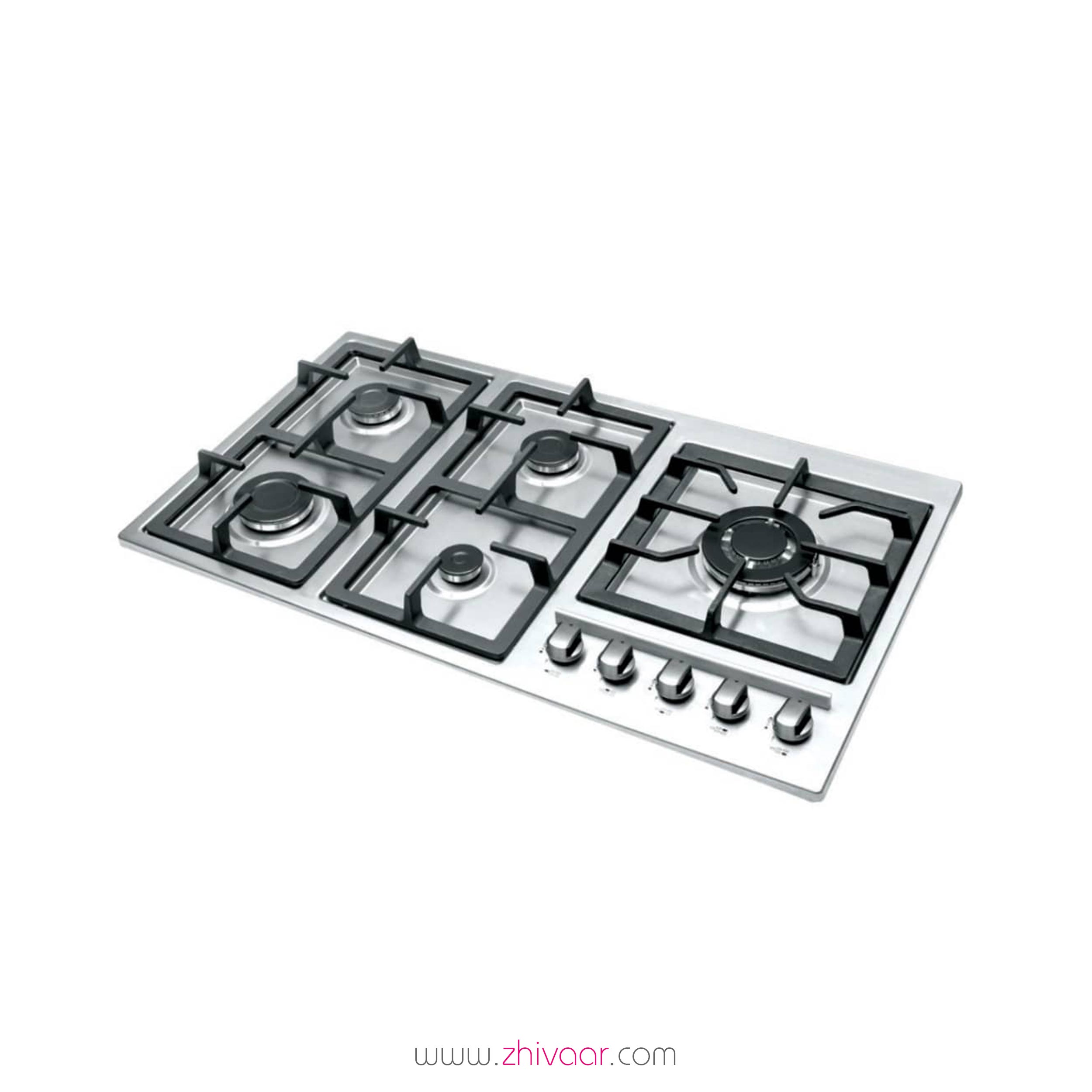 اجاق گاز صفحه ای تاکنوگلد مدل G-105 رنگ استیل