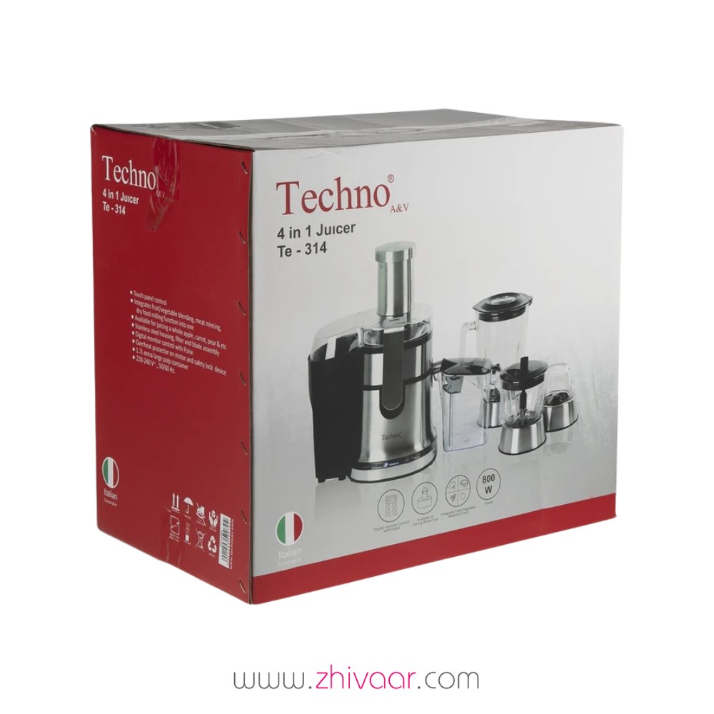 آبمیوه گیری تکنو مدل TE-314