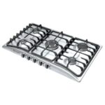 اجاق گاز صفحه اي تاکنو گلد مدل G-107 رنگ استيل گارانتي 18ماهه تاکنو